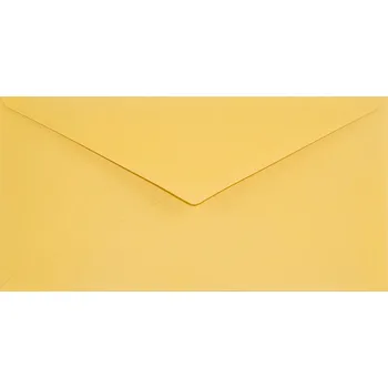 Obálka Obálky DL Keaykolour Indian Yellow žluté - 25 Ks.