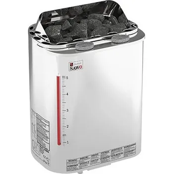 Sawo sunová kamna elektrická Combi 6,0Kw NS PREMIUM Steel