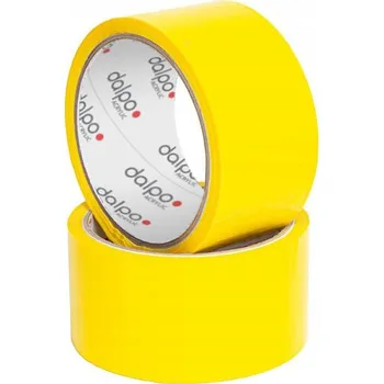 Lepicí páska 6x Balicí páska žlutá MXA akryl 48 mm x 45 m