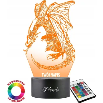 Lampička Plexido vícebarevná Noční lampa