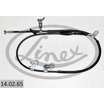 Lanko parkovací brzdy Tažné lanko, parkovací brzda LINEX 14.02.65