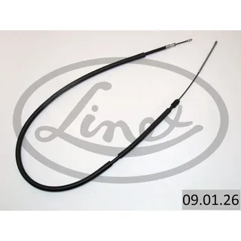 Lanko parkovací brzdy Tažné lanko, parkovací brzda LINEX 09.01.26