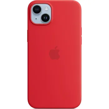 Pouzdro na mobilní telefon Silicone Case iPhone 14 PRO Red - MagSafe