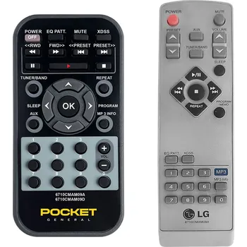 Dálkový ovladač LG 6710CMAM09A - dálkový ovladač duplikát