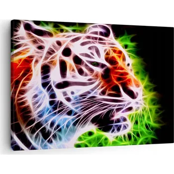 Obraz Obraz na plátně do obýváku, ložnice 70x50 abstrakce foto obrazy na zeď