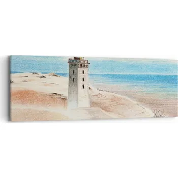 Obraz Obraz na plátně do obývacího pokoje ložnice 90x30 lucerna foto obrazy na zeď