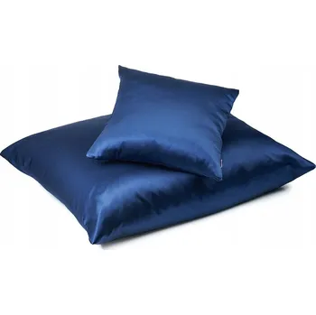 Povlak na polštářek Hedvábný povlak na polštář 70x80 cm, 100% hedvábí ALMANIA - Tmavě modrá (Granatovy)