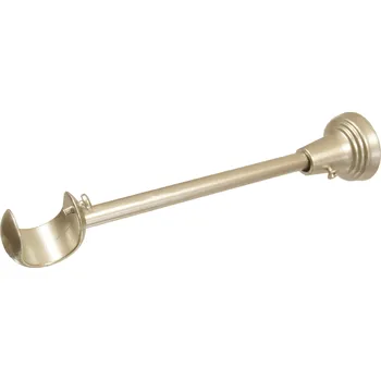 KONZOLA DRŽÁK GARNÝŽE průměr 25 mm, jednoduchý, KOVOVÝ