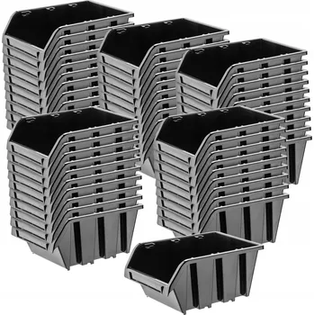 Úložný box ZÁSOBNÍK BOX SKLADOVÝ ORGANIZÉR 115x80mm 50x