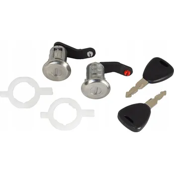 Dveře karosérie 2x ZÁMEK VLOŽKA ZÁMKU DVEŘÍ OPEL MOVANO A RENAULT MASTER II MASCOT