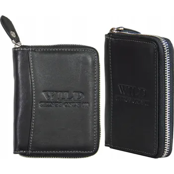 Peněženka Pánská kožená peněženka na zip Wild Things Only