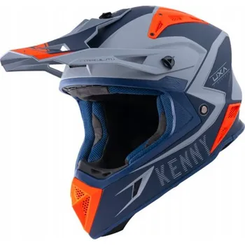 Helma na motorku KENNY PŘILBA TITANIUM 2022 MODRÁ/ORANŽOVÁ VELIKOST S