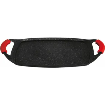 Příslušenství pro gril Grilovací deska s mramorovým povrchem Burgundy Metallic Line 36 cm BH-1597