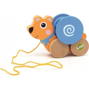 Dřevěná tahací hračka Oops Hračka 12M+
