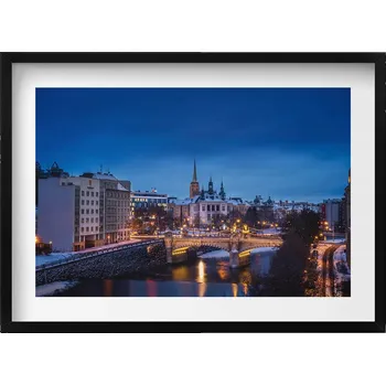 Obraz Závěsný obraz na zeď dekorace do bytu Panorama Plzeň Česká republika 70x50 cm