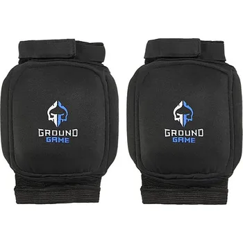 Chránič kolene CHRÁNIČE KOLEN GROUND GAME PRO MUAY THAI Barva: Černá, Velikost: M