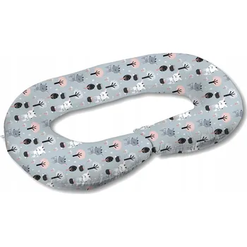 Povlak na dekorativní polštářek Povlak na polštář ekmTRADE W45 šedý