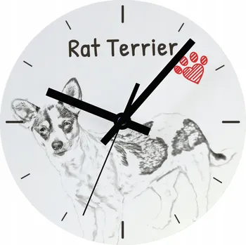 Hodiny Nástěnné hodiny Art-Dog bílé 20 cm