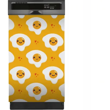 Obraz Magnetická podložka Smažené vejce animovaná pohádka 45x70 cm