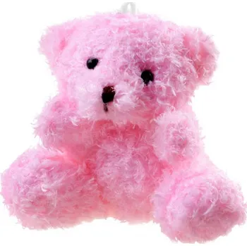 plyšák Mamido Plyšový medvídek přívěšek růžový