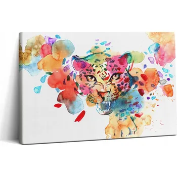 Obraz Fotoobraz na plátně do obývacího pokoje Stylový Dárek Kočka Abstrakce