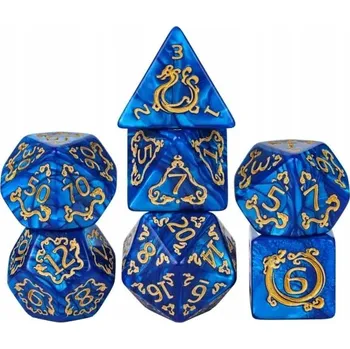 Příslušenství k deskovým hrám DRAČÍ JEZERO SADA 7 KOSTEK RPG