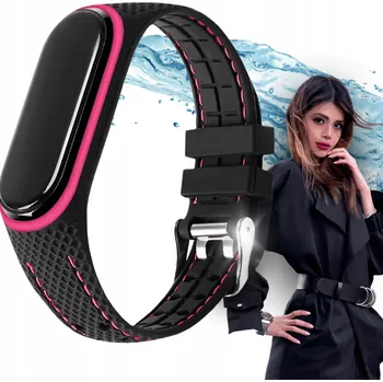 Řemínek na hodinky Řemínek ChronSmarta pro Xiaomi 15mm černý