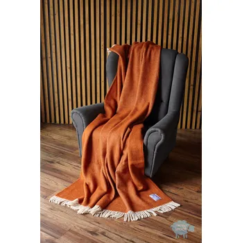 deka Merino Wool - Vlněná DEKA, přehoz 100% vlna merino 160 x 200