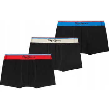 Boxerky Spodní Prádlo Boxerky Pepe Jeans černé, velikost S