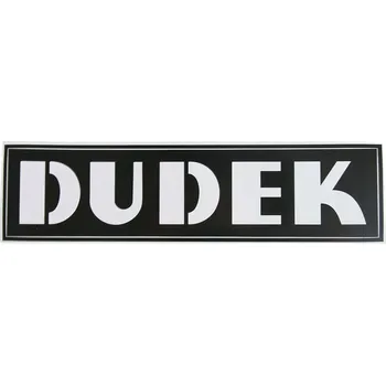 samolepka NÁLEPKA samolepky obtisk WSK DUDEK černá bílá
