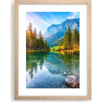 Obraz Obraz plakát v rámu světlý dub do obýváku 30x40 krajina plakáty na zeď