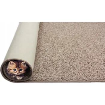 Koberec KOBEREC 2 CM TAMPA CHLUPATÝ SHAGGY BÉŽOVÝ 100X200cm