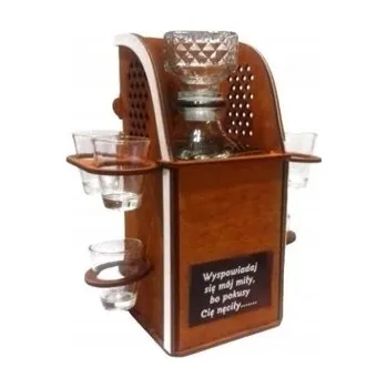 KONFESJONAŁ KARAFA SKLENIČKY DÁREK GADGET