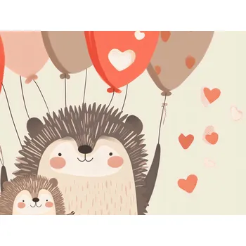 Plakát Plakát Úsměv rodiny Jeżykowých bez rámu, 100 x 75 cm