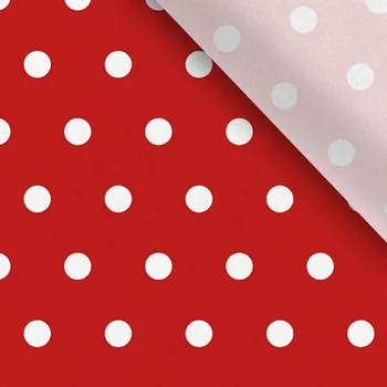 Úplet Takoy bílé puntíky na červené