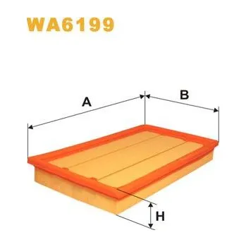 Auto-moto Vzduchový filtr WIX FILTERS WA6199