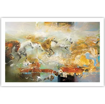 Obraz Obraz plakát do obýváku ložnice 91x61 abstrakce foto na zeď bez rámu