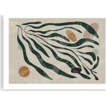 Obraz Plakát bez rámu do obýváku ložnice 70x50 boho moderní módní obraz