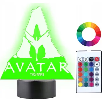 Lampička Plexido vícebarevná Noční lampa