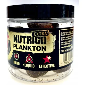 Boilies LK BAITS Nutrigo Extra Plankton 20mm 200 Ml