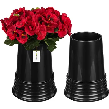 Váza Váza plast lahve 24 cm