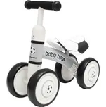 Dětské odrážedlo BABY MIX BABY BIKE FOOTBALL UNI Bílá, Černá, Šedá