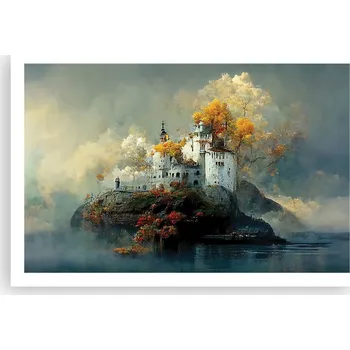 Obraz Obraz plakát do obýváku ložnice 91x61cm ostrov foto plakáty na zeď bez rámu