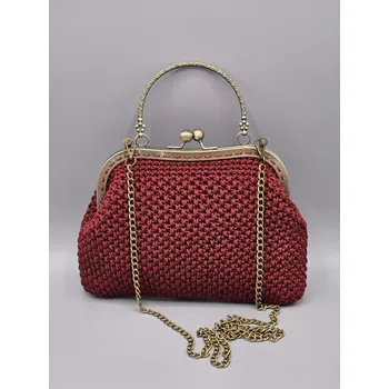 Kabelka Luxusní kabelka vintage - vínová Kabelka samotná