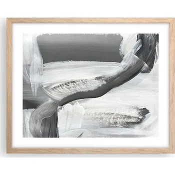 Obraz Obraz plakát na zeď v rámu světlý dub 50x40 cm foto do obýváku