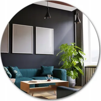 Zrcadlo Módní Zrcadlo na Líčení Vizáž Kulaté 60 cm