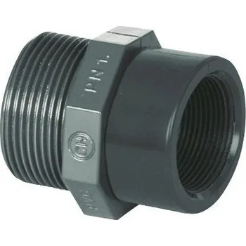 PVC tvarovka - Redukce 1 1/2“ ext. x 1“ int.