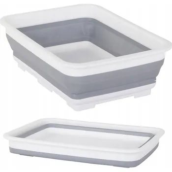 SKLÁDACÍ SILIKONOVÁ MÍSA S PRKÉNKEM NA KRÁJENÍ 9L