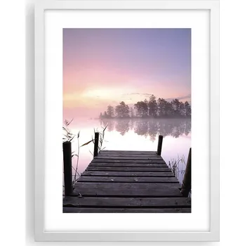 Obraz Obraz plakát v bílém rámu do obýváku 30x40 krajina plakáty na zeď
