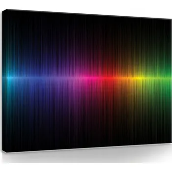 Obraz OBRAZ NA PLÁTNĚ CANVAS 60x40 SPEKTRUM DUHA
